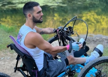 Ander Arteagabeitia, joven con lesión medular