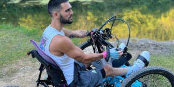 Ander Arteagabeitia, joven con lesión medular