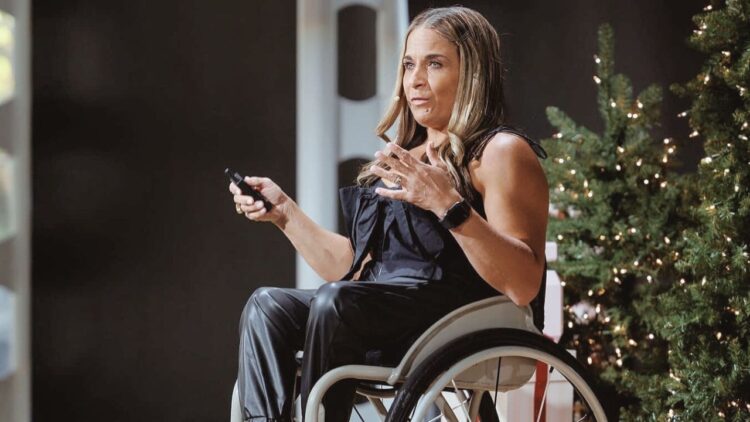 Alycia Anderson, oradora motivacional con discapacidad