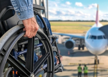 Alejandro Bocija reclama aviones accesibles "para las personas que estamos en silla de ruedas" Aviones accesibles para personas que están en silla de ruedas