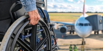 Aviones accesibles para personas que están en silla de ruedas