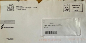 Carta de la Seguridad Social para pensionistas en España