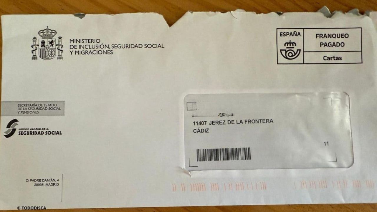 Carta de la Seguridad Social para pensionistas en España