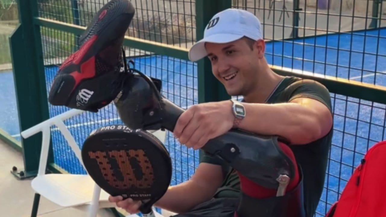 Eric González, joven con discapacidad