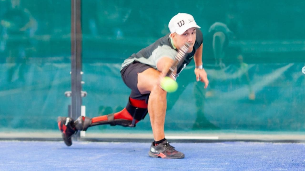 Eric González, joven con discapacidad