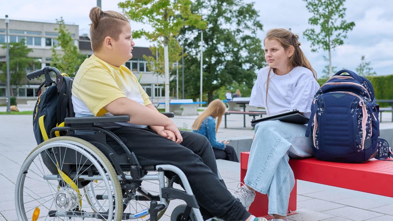 Escuelas accesibles para niños con discapacidad