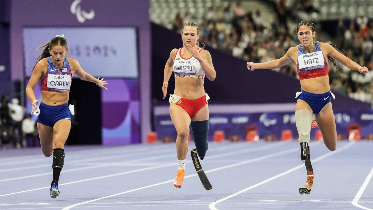 Fiona Pinar en los Juegos Paralímpicos de París