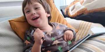 La familia de Gaël, un niño de tres años con hemiplejia: demostrar que "no limita la capacidad de ser feliz"