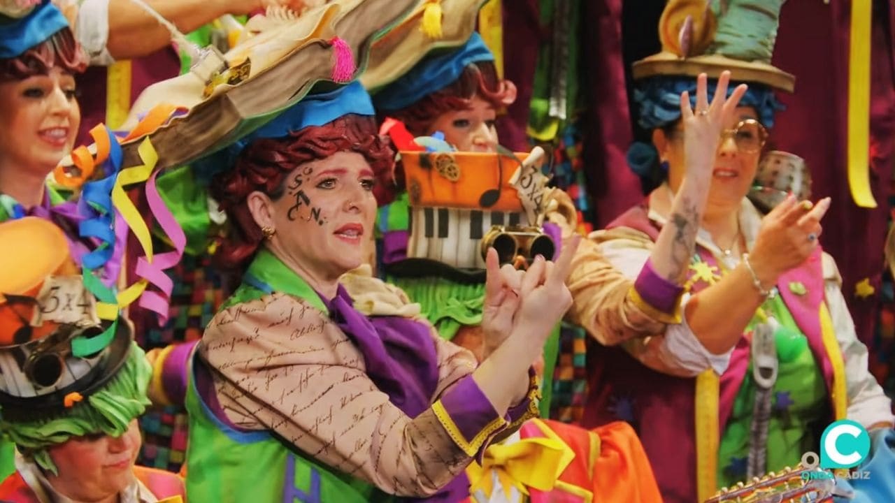 El Coro 'Dame veneno' interpreta un tango en Lengua de Signos en el COAC 2026