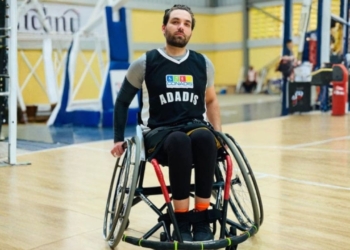 Leonel Núñez, atleta y superviviente a un impacto de bala que le causó una lesión medular