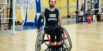 Leonel Núñez, atleta y superviviente a un impacto de bala que le causó una lesión medular