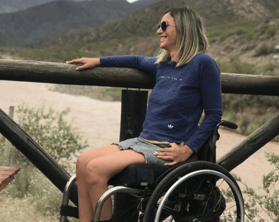Natalia Acevedo, una influencer con lesión medular