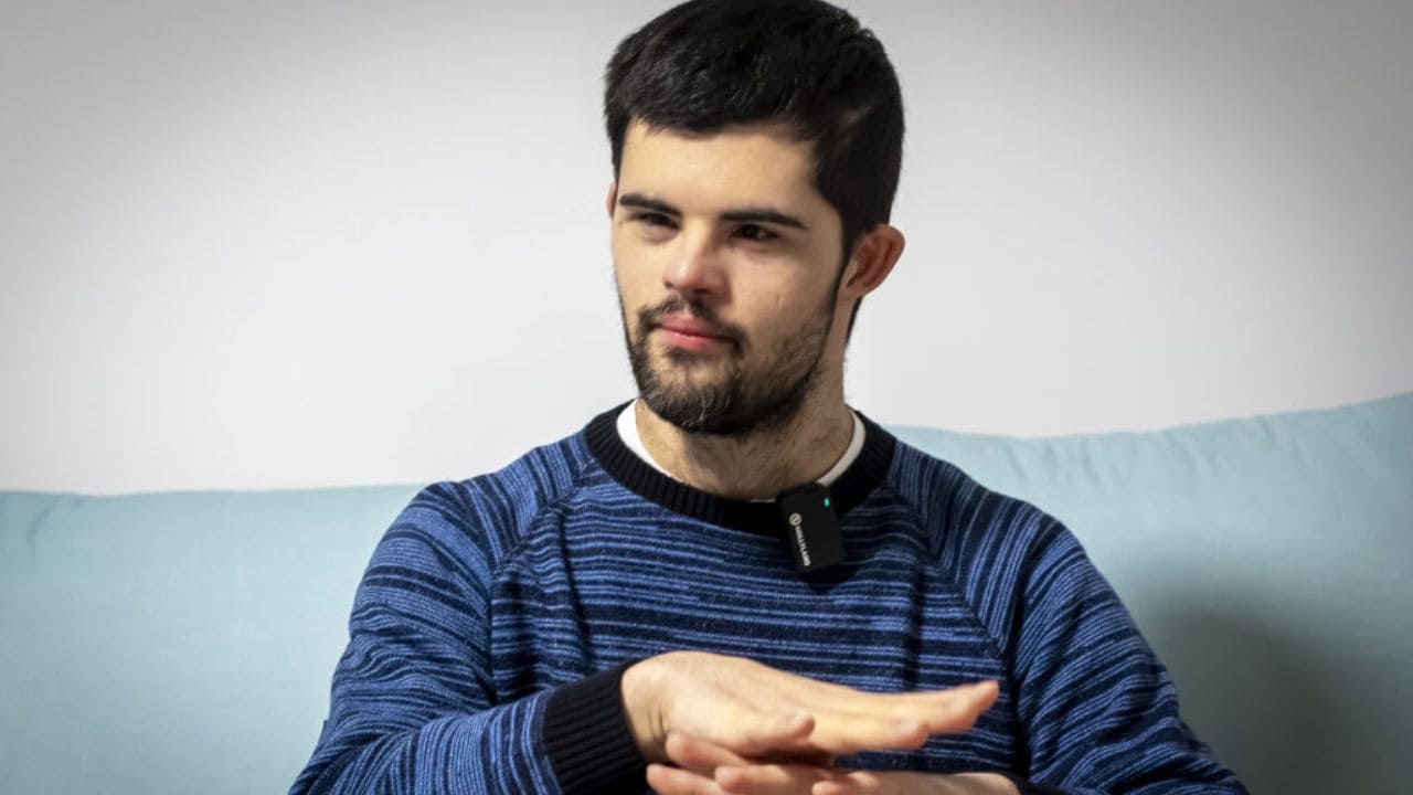 Quim Vilamajo reivindica la empatía y diversidad desde el síndrome de Down
