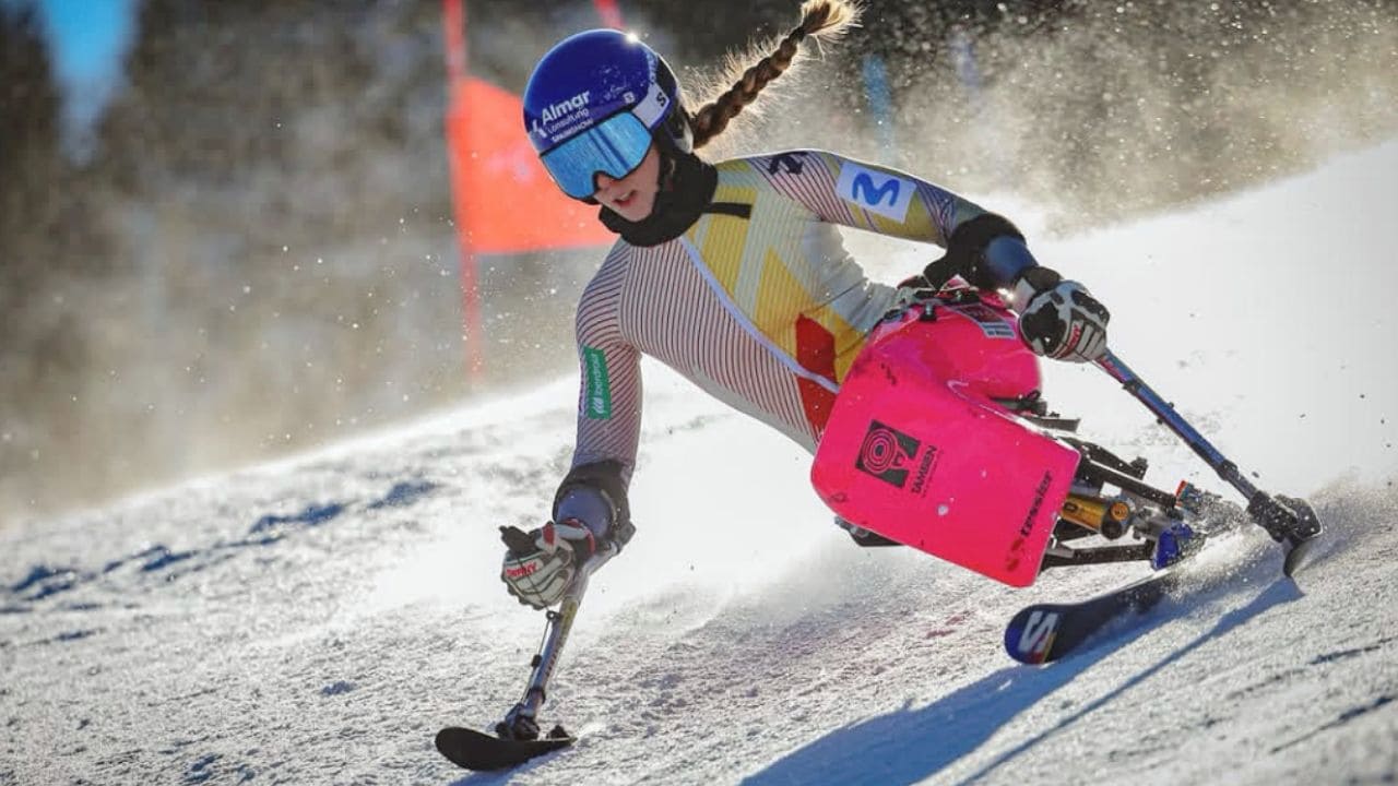 Audrey Pascual, deportista española que estará en los Juegos Paralímpicos de Invierno 2026