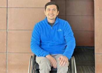 Daniel Esponda, joven con discapacidad