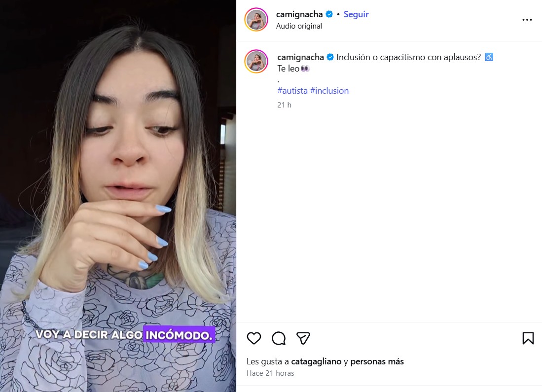 Camila, escritora infantil con discapacidad: "La inclusión también es dejar de subestimarnos"