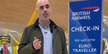 Jonatan Armengol denuncia la actuación de British Airways con su perro guía