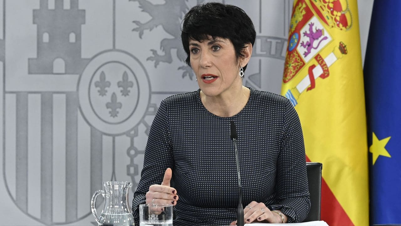 Elma Saiz, ministra de Inclusión, Seguridad Social y Migraciones