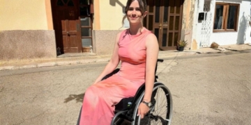 Marta Sevilla, joven con discapacidad