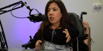 Myriam Arnáiz, mujer activista con discapacidad