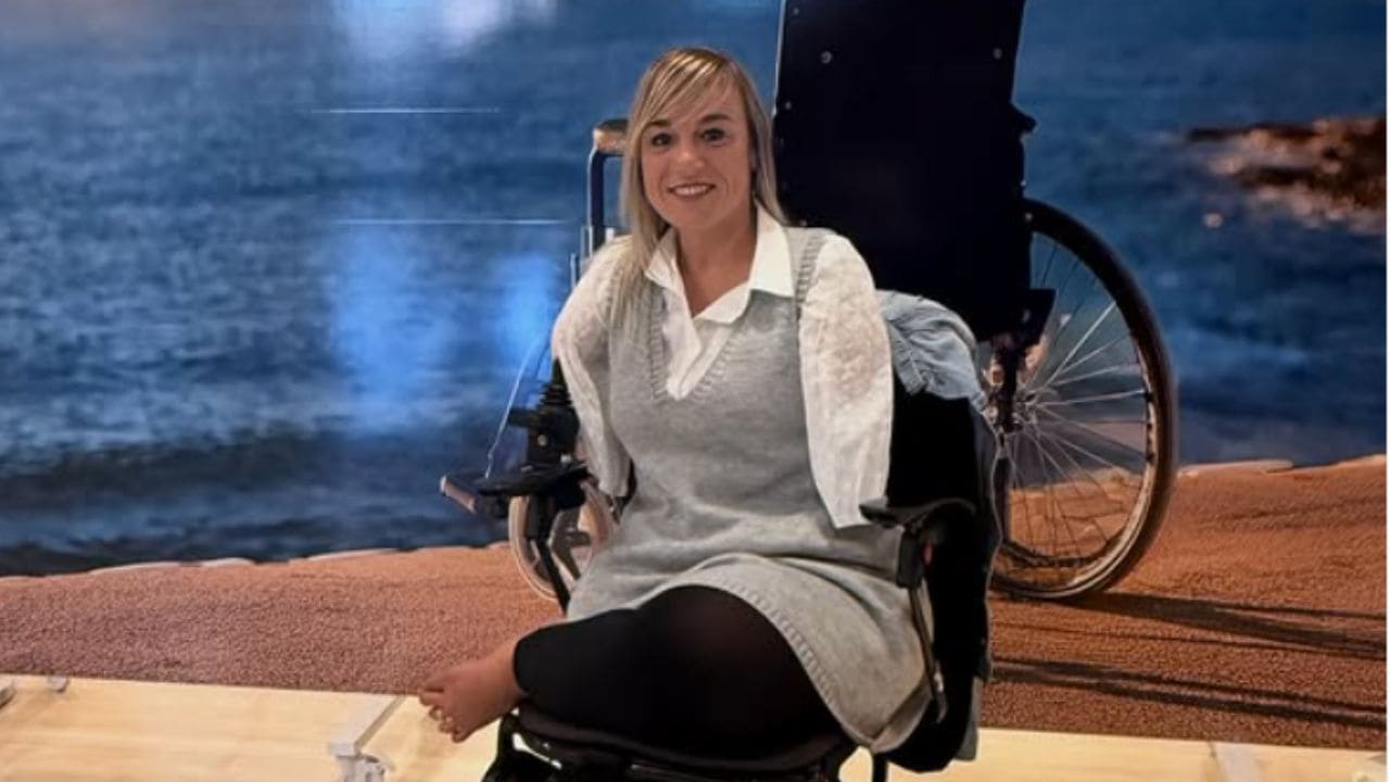 Naiara Arteaga, una viajera y aventurera con discapacidad que vive la vida "al límite y sin límites"