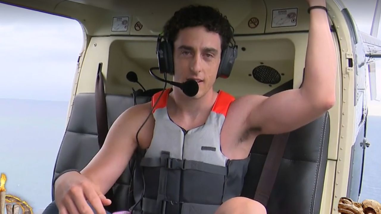 Salto de Alberto Ávila desde el helicóptero en 'Supervivientes'