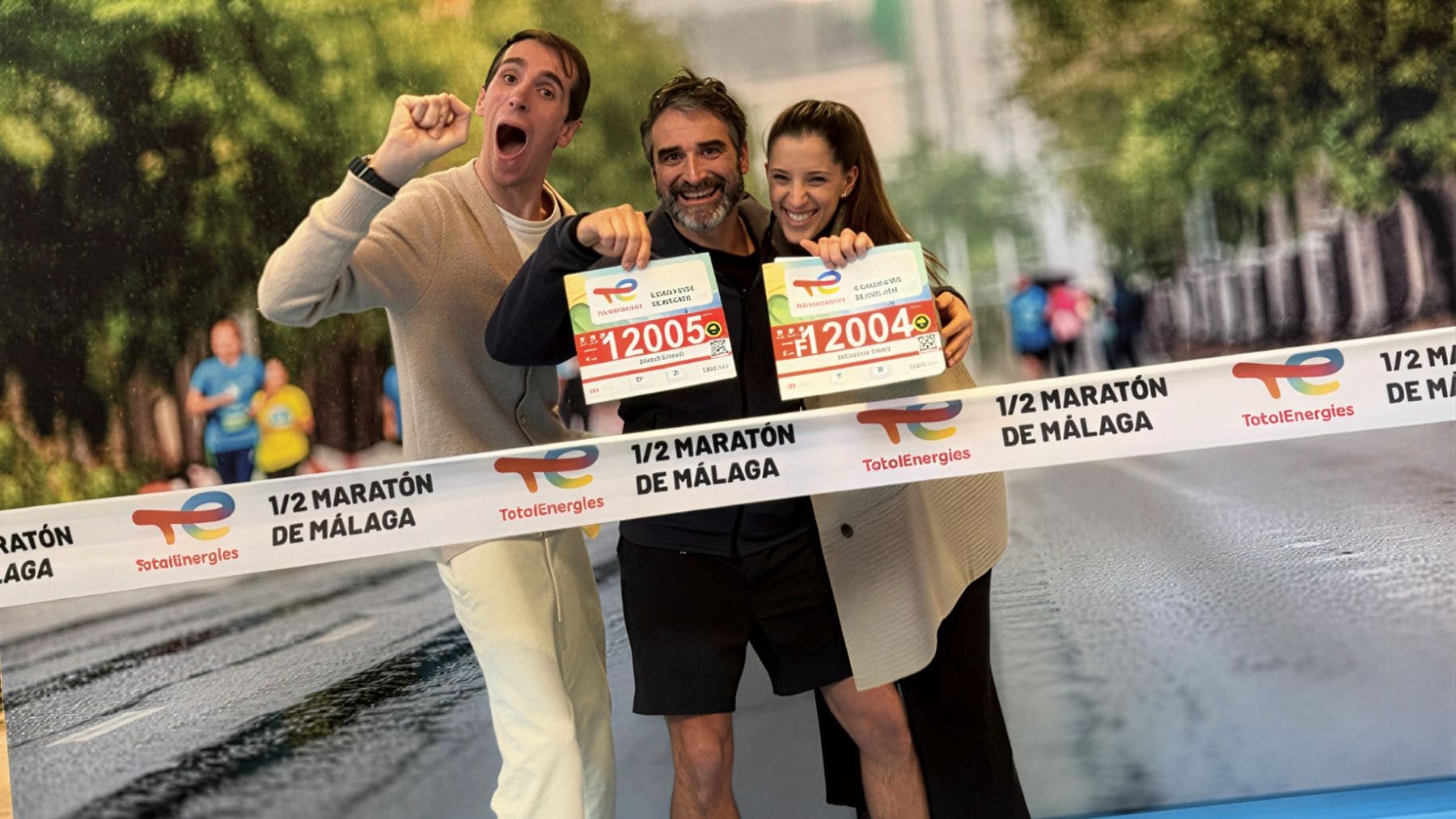 Álex Roca recorre la Media Maratón de Málaga para dar visibilidad a la Esclerosis Múltiple