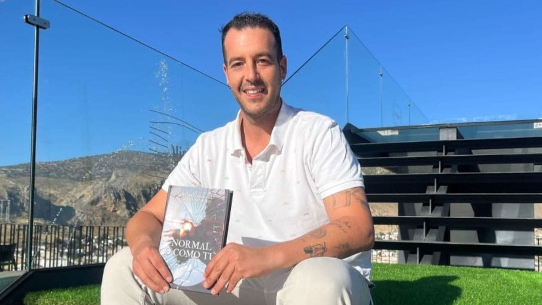 Antonio Manuel Cáceres, autor de 'Normal o como tú'