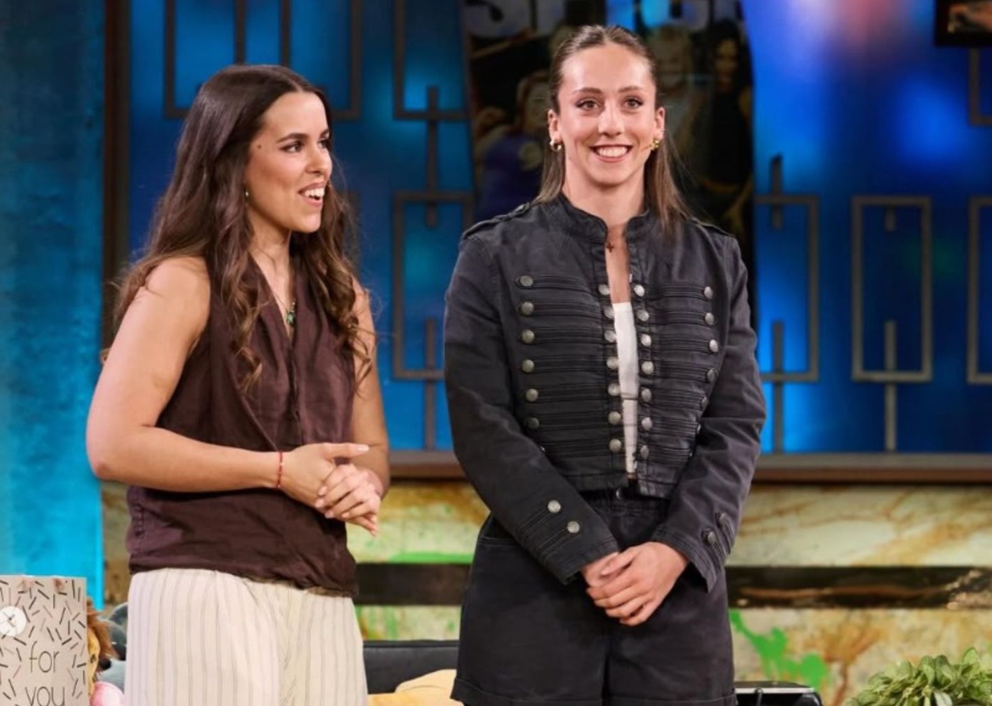 Audrey Pascual y María-Martín Granizo en 'La Revuelta'