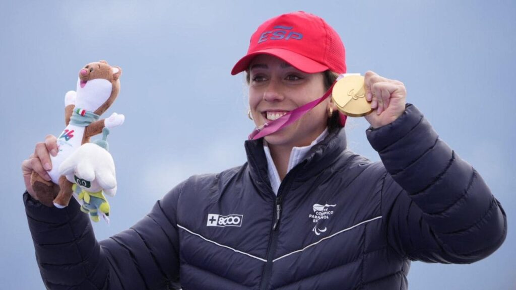 Segunda medalla de oro para Audrey Pascual en los Juegos Paralímpicos de Invierno Milano-Cortina 2026