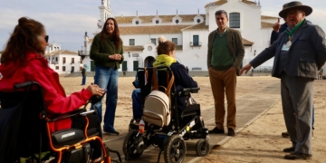 Camino del Rocío sin barreras para personas con discapacidad