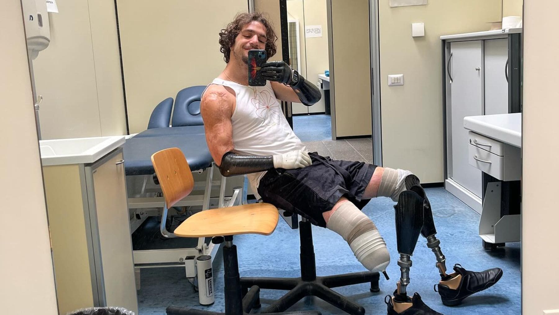Davide Morana, sobre vivir con discapacidad: «Rendirse es una decisión totalmente personal»