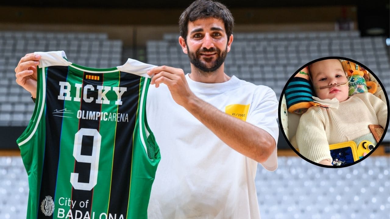 Ricky Rubio muestra su apoyo a 'Súper Dani', un niño con una enfermedad ultra rara y sin cura