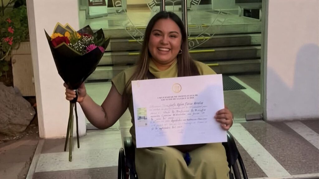 El consejo vital de una joven sobre la discapacidad: "Seguir teniendo esperanza sin dejar la vida en espera"