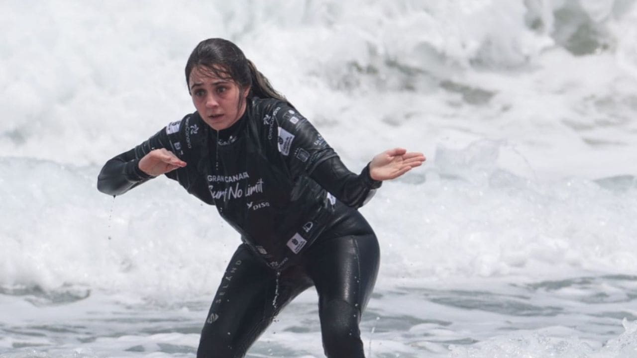 El sueño de Carmen López, surfista ciega: "Llegar a unos Juegos Paralímpicos"