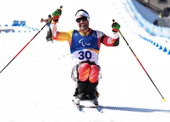 Higinio Rivero hace historia en los Juegos Paralímpicos de Invierno Milano-Cortina 2026