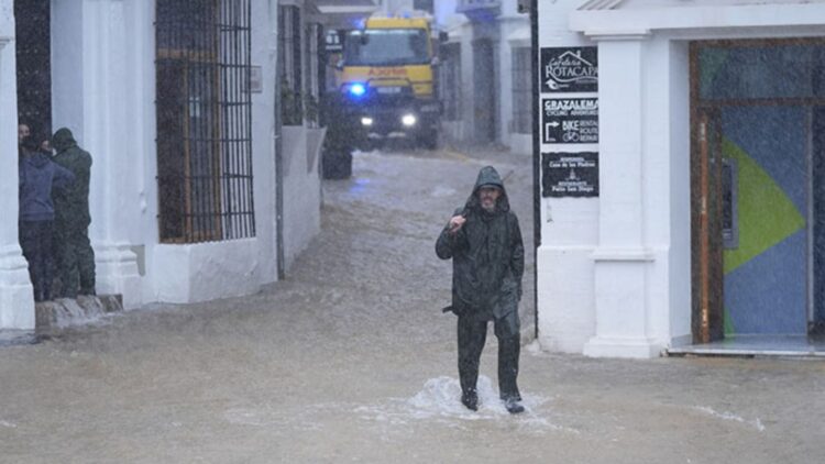 Inundaciones en Grazalema ayudas SEPE