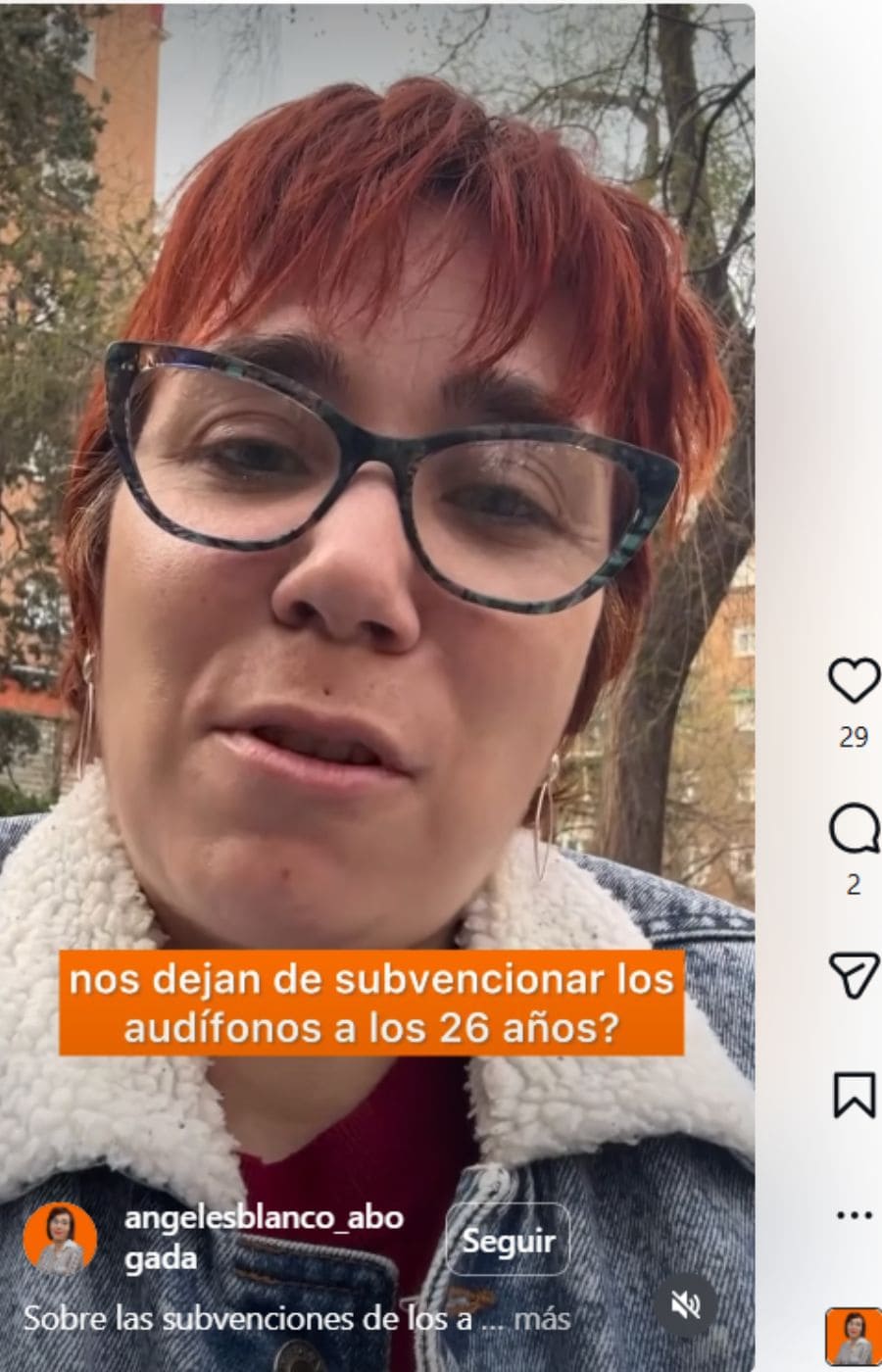 La denuncia de Ángeles Blanco, abogada sorda: "Nos dejan de subvencionar los audífonos a los 26 años"