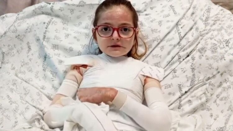 Laura, niña sevillana con Piel de Mariposa