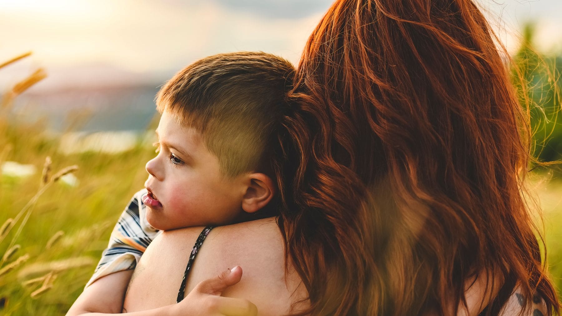 Madre de un hijo con autismo