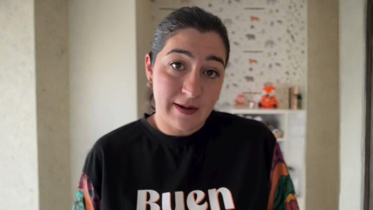 Berta, madre de un niño con discapacidad