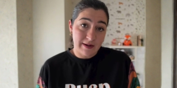 Berta, madre de un niño con discapacidad