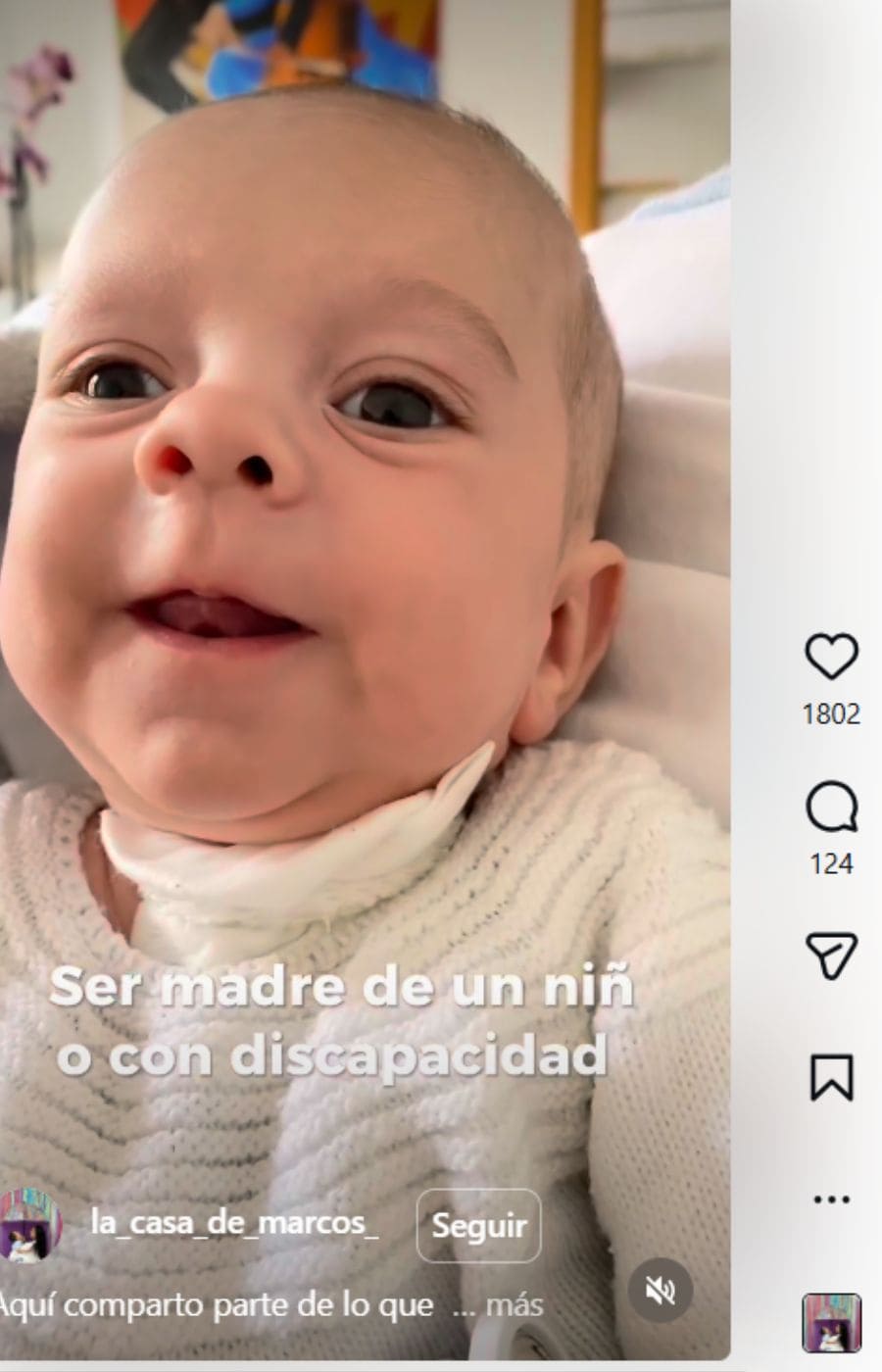 María Álvarez, madre de un niño con parálisis cerebral e implante coclear: “La luz llega con la aceptación”