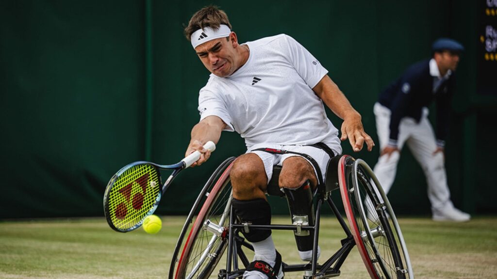 Martín de la Puente, primer español en la historia en ser Nº2 del mundo en tenis en silla de ruedas
