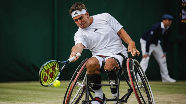 Martín de la Puente, primer español en la historia en ser Nº2 del mundo en tenis en silla de ruedas