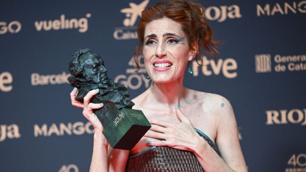 Miriam Garlo, actriz sorda, se alza con el Premio Goya a Mejor Actriz Revelación 2026