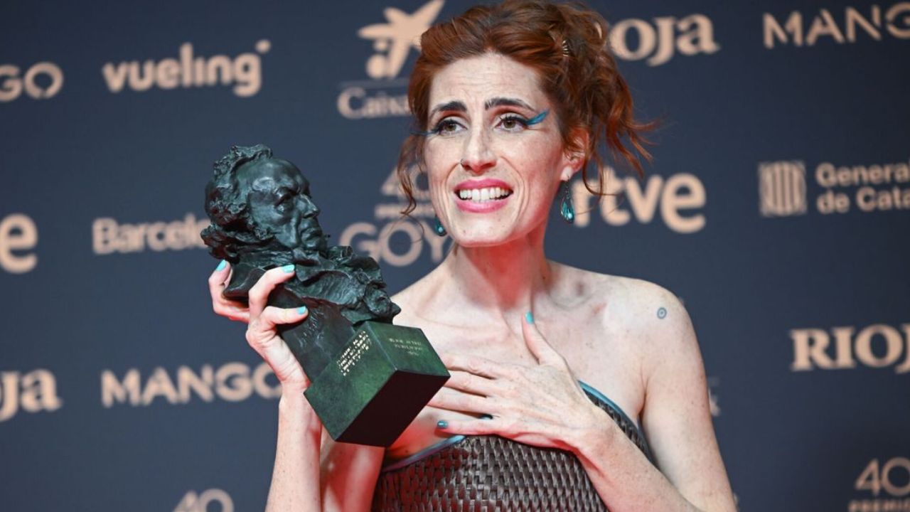 Miriam Garlo, actriz sorda, gana el Premio Goya a Mejor Actriz Revelación 2026