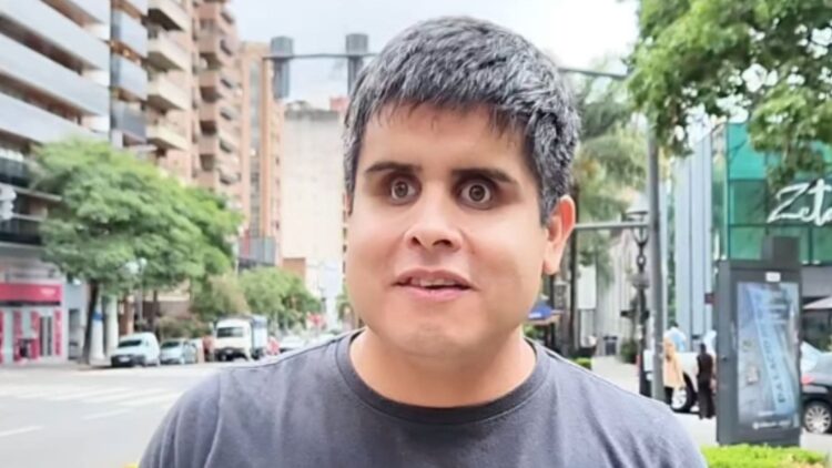 Nico Veliz, deportista con discapacidad