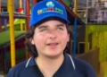 Sebastián Filoramo, un niño ciego, funda el primer parque de juegos inclusivo de Venezuela