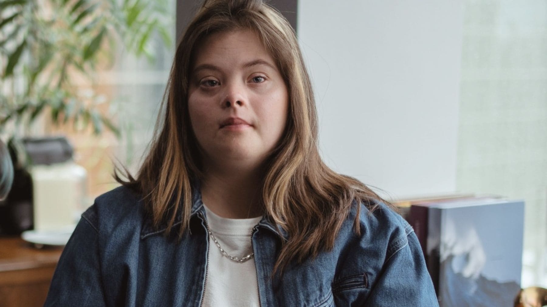 Sara, joven con síndrome de Down